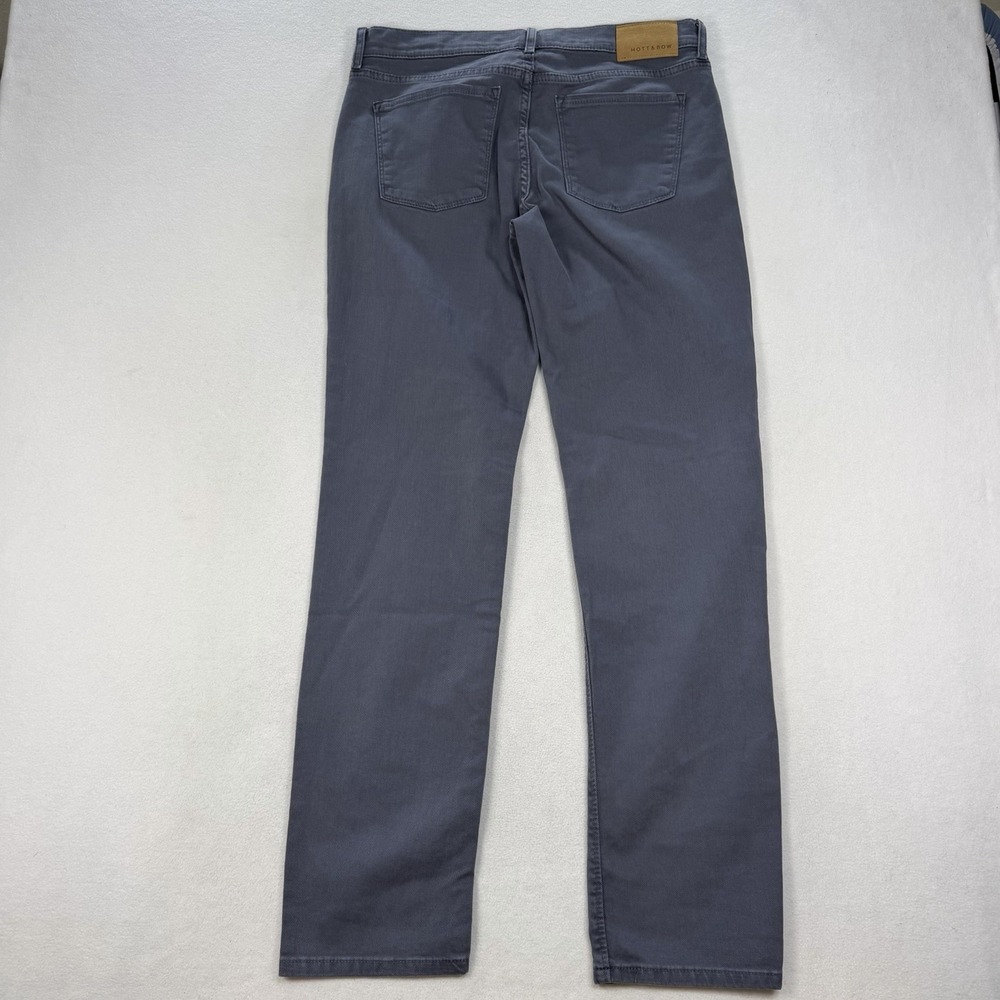 Mott & Bow Jeans Men's 32x32 Gray Slim Mercer Twill Stretch Pants - Picture 3 of 5